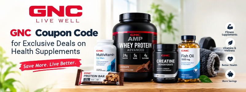 GNC coupon codes